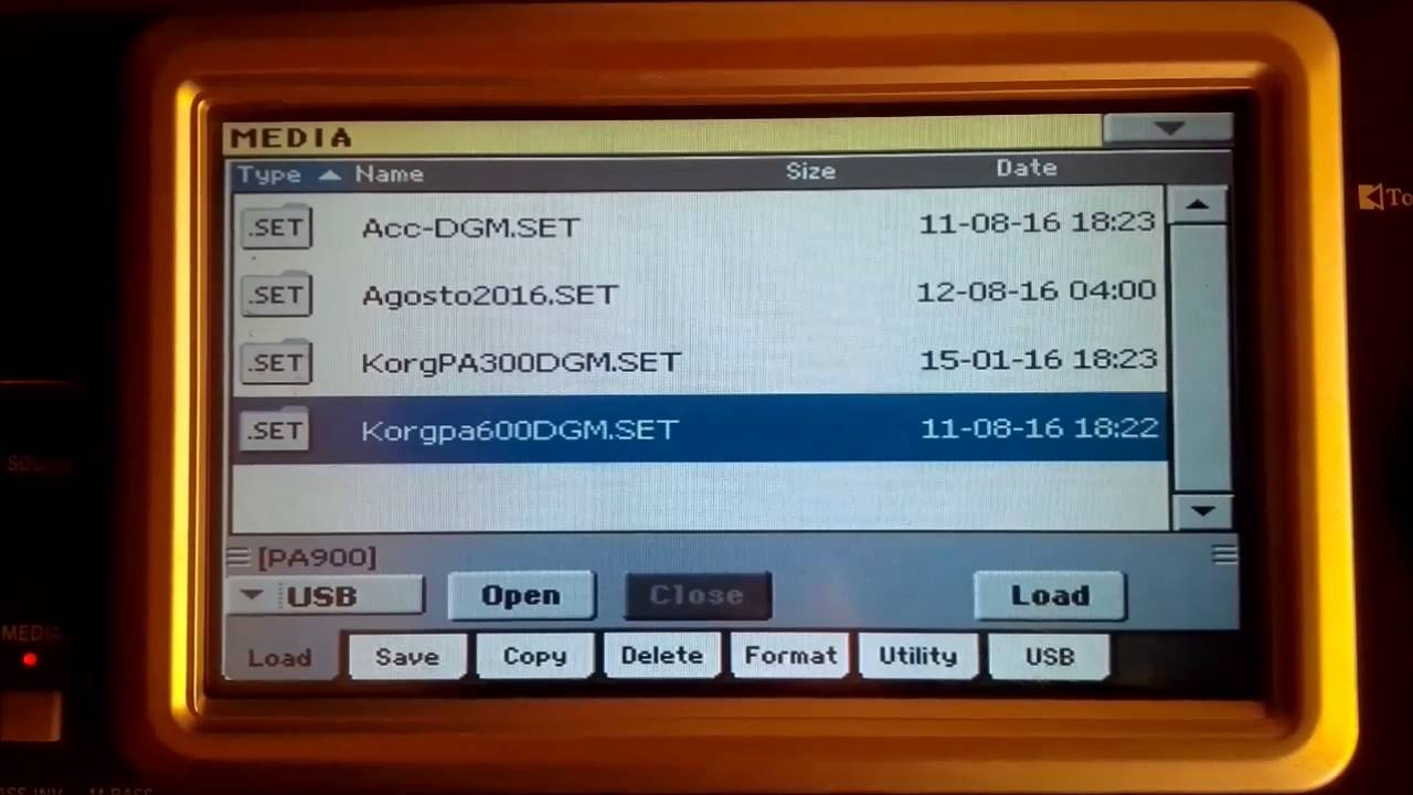 Instructivo Carga Paquete Samples & Styles KORG PA300/600/900/PA3/PA4