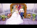 アナと雪の女王 アナとクリストフの結婚式 ウェディングセレモニー エルサとディズニープリンセスのダンスパーティー くるくる踊る シンデレラ アリエル ジャスミン 白雪姫⭐お姫様 人形