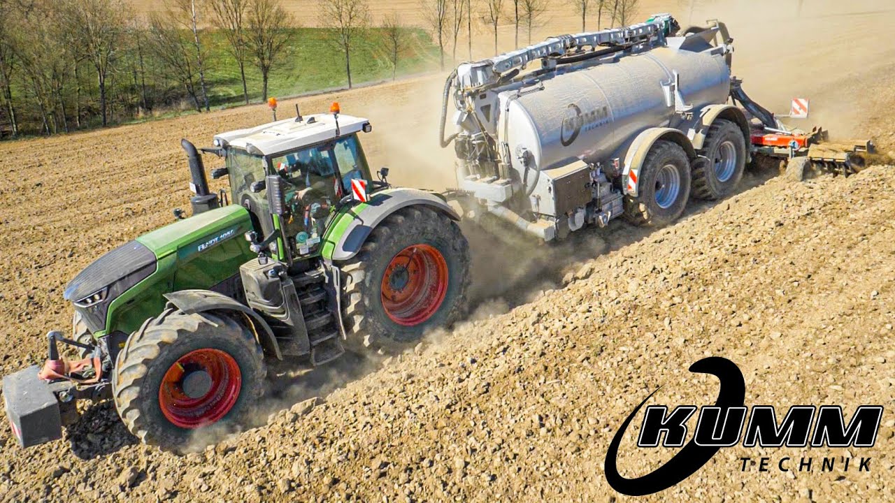 Gülle ausbringen // Landwirtschaftliche Dienstleistungen Ronny Arndt // KUMM Technik KTR 28