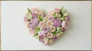 Golden Frame Floral Heart  4H Valentine’s Day Ambient Decor 4k Elegant TV Frame four you TV No Sound screenshot 5