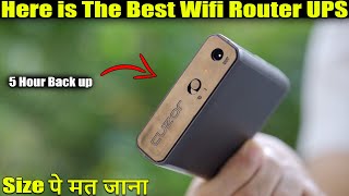 Best Wifi Router UPS in budget Unboxing, Setup, Review, battery life