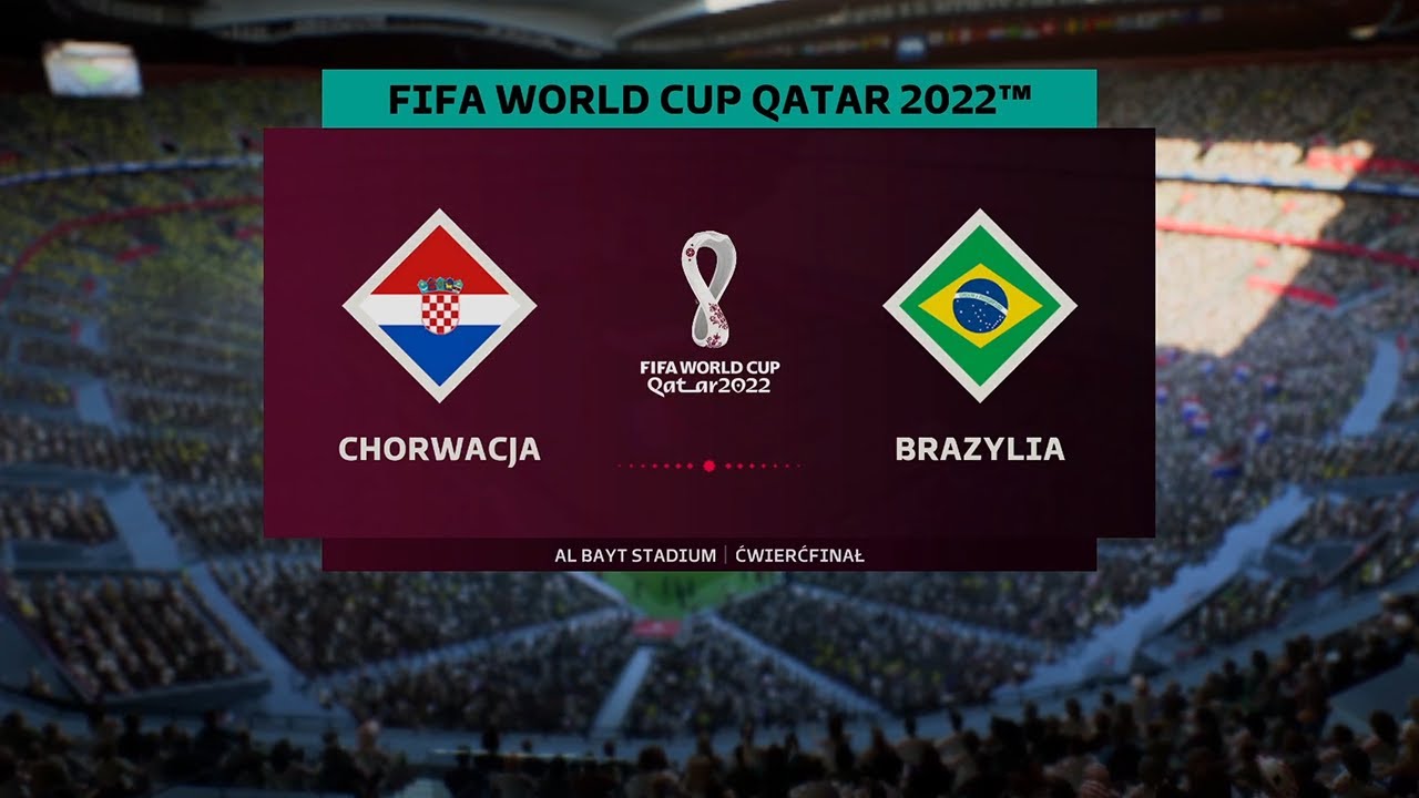 FIFA 23 🔥 Mistrzostwa Świata 2022 🔥 Ćwierćfinał 🔥 Chorwacja - Brazylia 🔥
