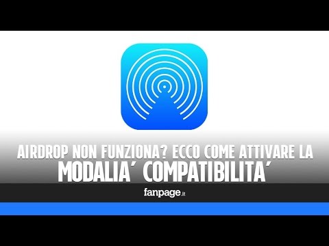 AirDrop non funziona? Ecco come attivare la modalità compatibilità