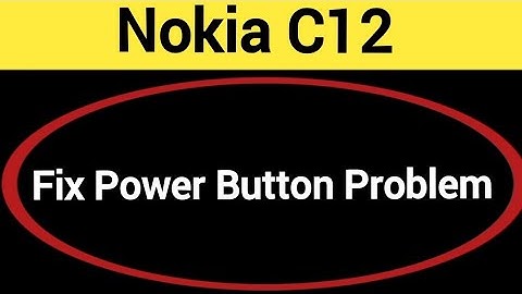 How to fix power button problem Nokia C12, how to fix auto restart problem