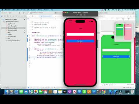 sending data between