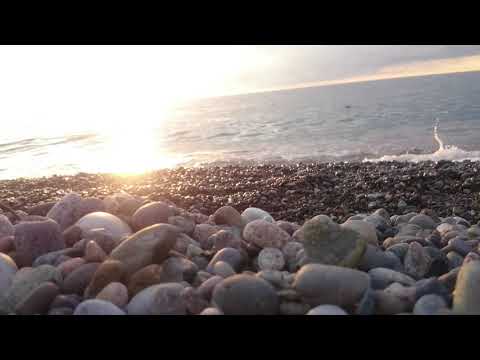 Жаркий август в Батуми .Море,солнце и закат 16.08.2018 Hot August in Batumi, sea of ​​sun and sunset