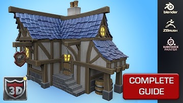 My Take on a World Of Warcraft 3D Model | Blender | Zbrush | Substance Painter