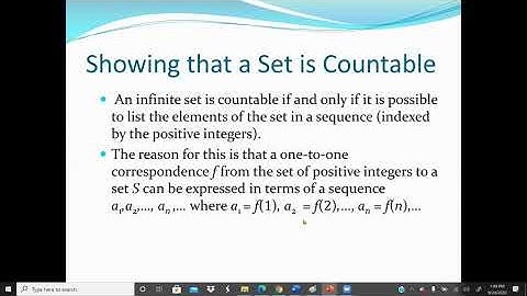 Cardinality of Sets: Discrete Mathematics