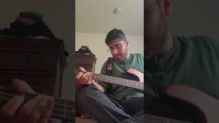 Video thumbnail of "Loan Me a Dime (Boz Scaggs) bass jam"