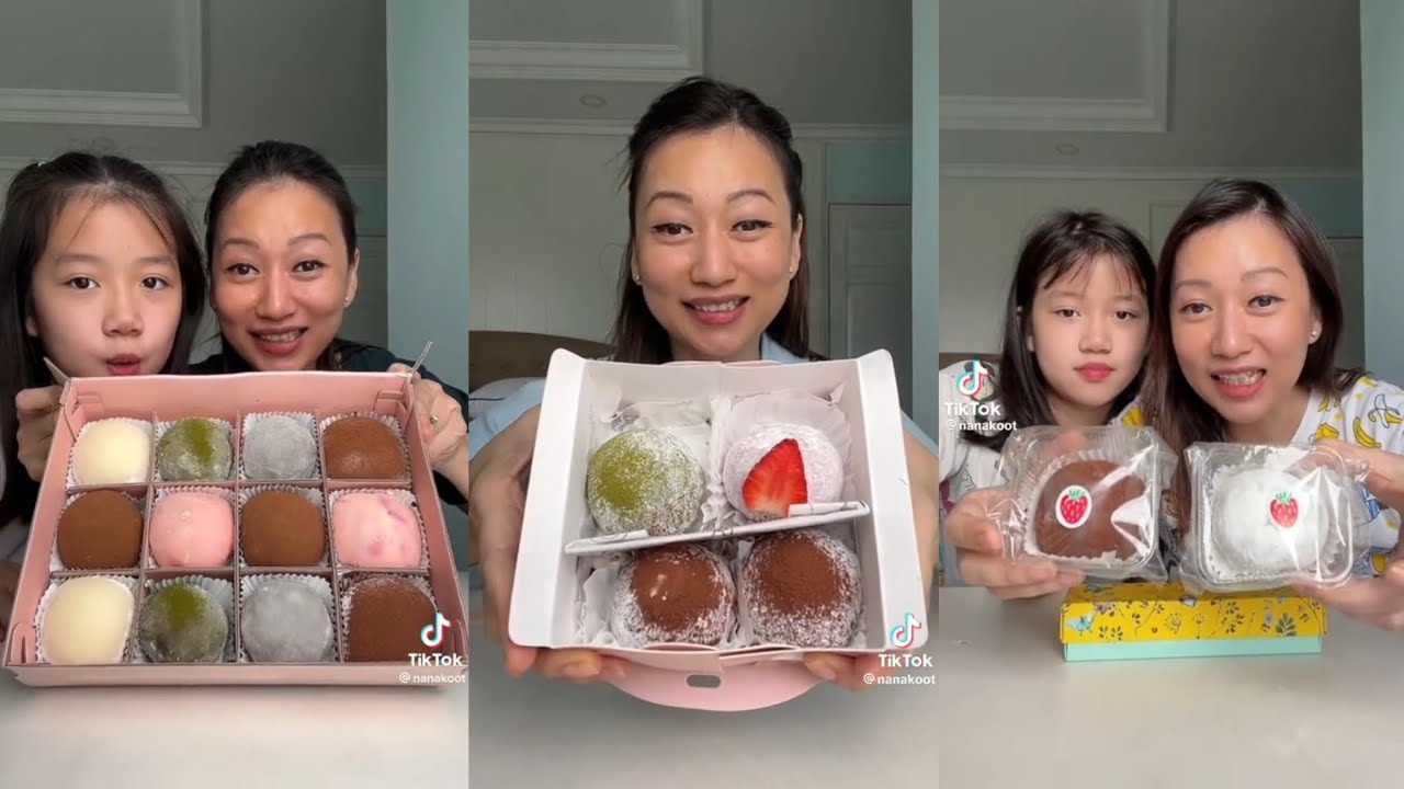 TIKTOK NANAKOOT MAKAN MOCHI DI KOREA ❗❗ KOMPILASI TIKTOK NANAKOOT MAKAN MOCHI