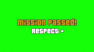 GTA mission passed green screen with sound download in description
