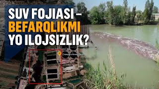 Qora tusga kirgan yam-yashil Bo‘zsuv — mas’ullar nima deydi? (2-qism)