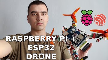 Raspberry PI + ESP32 drone (or my first steps into robotics)