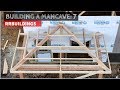 Building a Mancave 7:  Framing a hipped porch