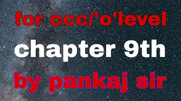 overview futureskills and cyber security chapter 9 most important question for ccc o level exam