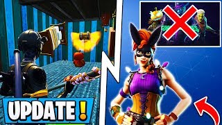 *BIG* Fortnite Update! | New Map Changes, RIP Halloween, Secret Skin!