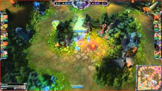 League of legends - Ahri Flash/Ulti Fail