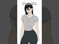 When your girlfriend can't handle affection #animation #funny #shorts #memes #couple #art