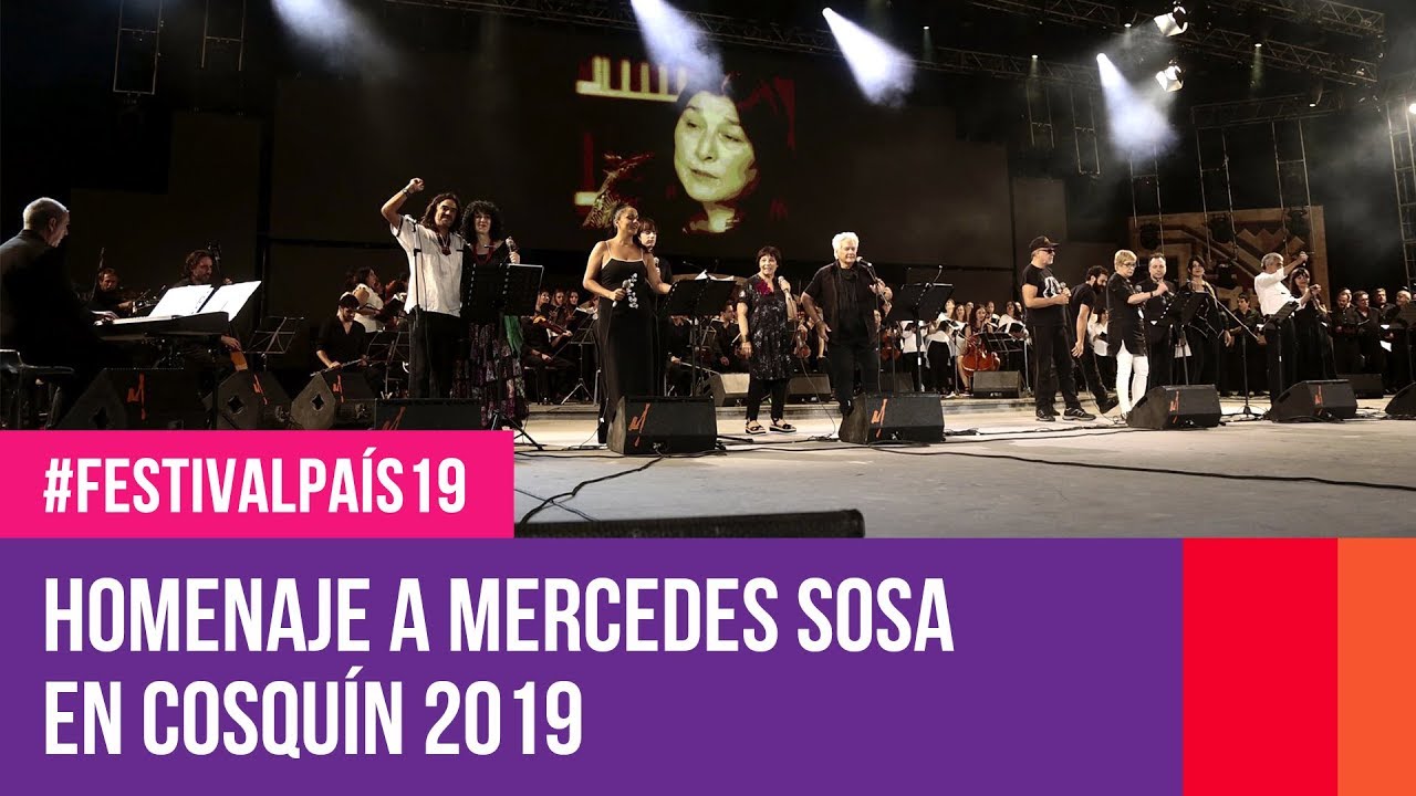 Homensaje a Mercedes Sosa en el Festival de Cosquín 2019 | #FestivalPaís19