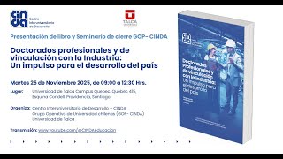 Download Lagu Lanzamiento de Libro y Seminario: Doctorados Profesionales y devinculación con la industria: Un i... MP3