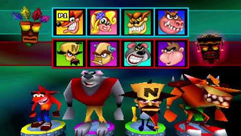 Crash Bash (PSX) - (Polar Push Tournament)