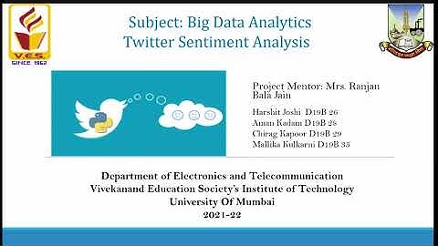 D19B G7 Big Data Analysis For Twitter Sentiment Analysis
