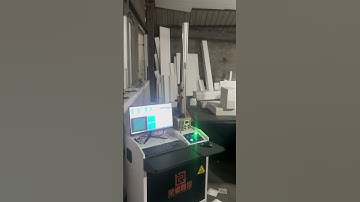 Rongchi cnc hot wire cnc cutter machine at eps foam factory customer workshop#cnccutter #hotwire#cnc