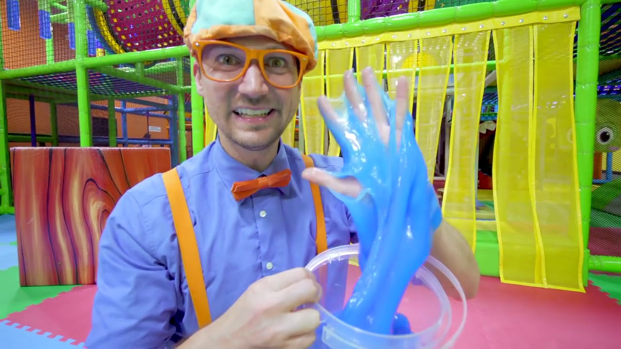 Blippi Toys! Blippi Learns the 5 Senses at a Play Place Educational Toddler Videos