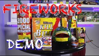 Lighting Fireworks Demonstration 2015