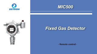 MIC500 Handheld Gas Analyzer Remote Control Operation