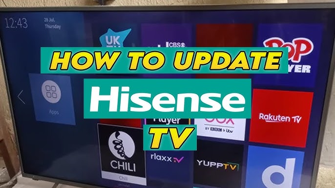 Hisense H43B7100 43 4K Ultra HD HDR Smart LED TV with Freeview Play