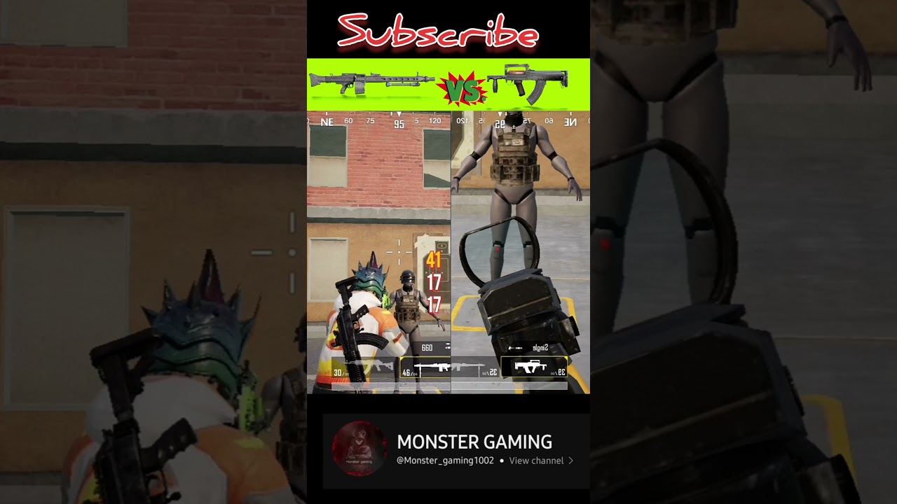 MG3 vs Groza Damage Test Comparison