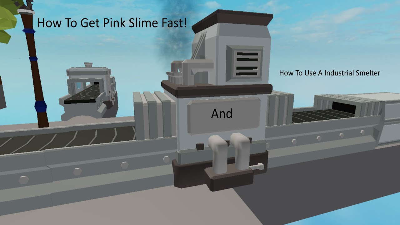 Roblox Skyblock How To Get Pink Sticky Gear Fast How To Use A Industrial Smelter Youtube - roblox islands pink sticky gear value