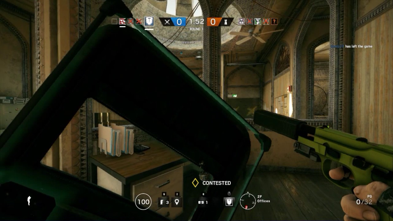 Monte Y R6 R6 Siege - Monty at border - YouTube