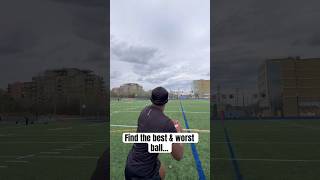 Rank the best & worst ball in order! (A-G) #nfl #ncaa #sports #madden #training #workout #practice