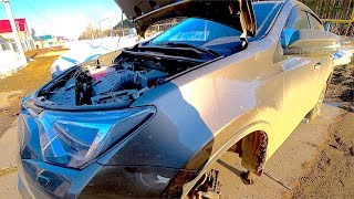 Toyota RAV4 - меняю зиму на лето, но неожиданно кончились передние колодки