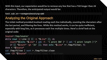 Efficiently Remove Lines with Long TLDs in Bash Using Awk