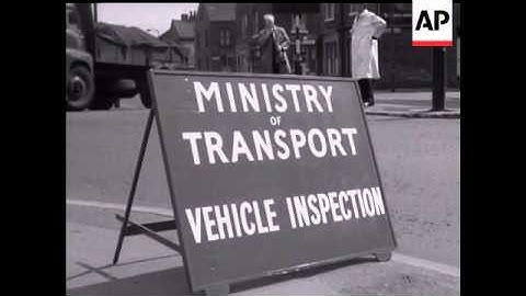 MOT CHECKS VEHICLES   - NO SOUND