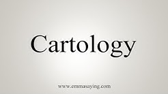 How To Say Cartology