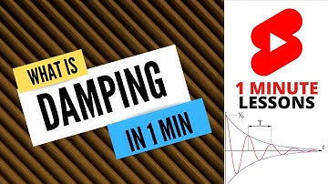 What is Damping? Watch and Learn | Subscribe for more videos #damping #iit