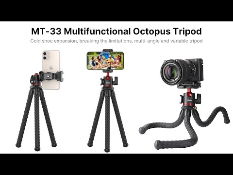 Ulanzi MT-33 Octopus Tripod with Cold Shoe
