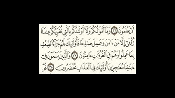 سورة سبأ ٣٧الى٣٨ #المصحف #اكسبلور #الرحمن #لايك #ترند