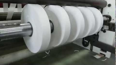 WZFQ-1300A Slitter Rewinder Machine For Non-woven Fabric