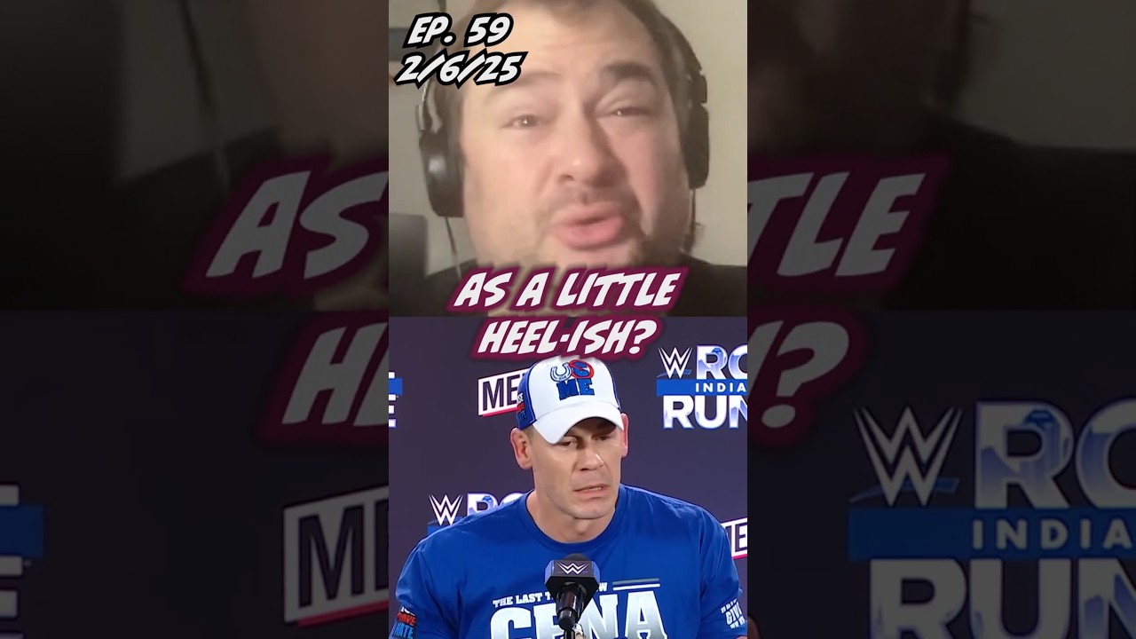 Did JOHN CENA hint at his heel turn a month ago!? 