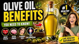 Olive Oil Benefits You NEED to Know | Healthy Living Guide