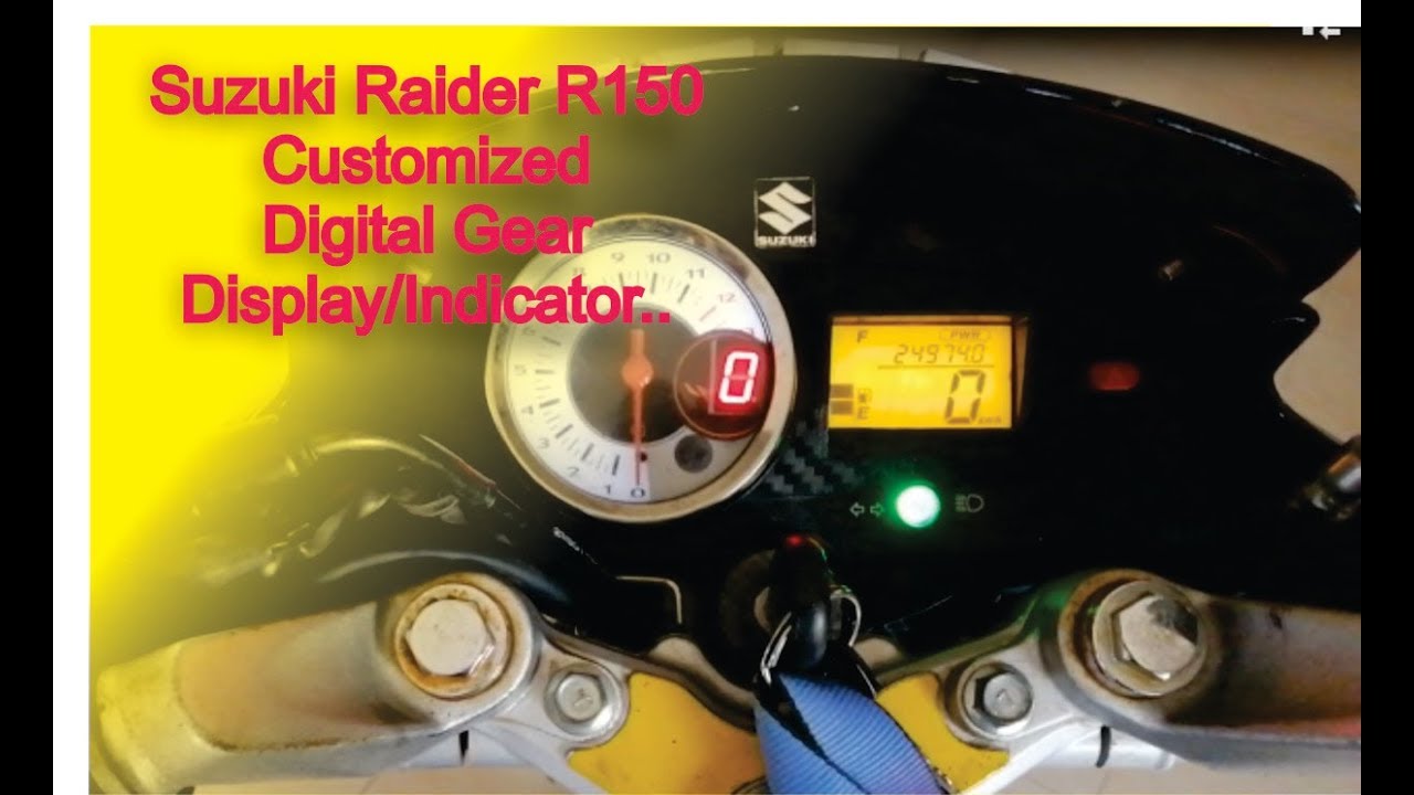 Raider 150 New Breed Digital Gear Display Gear Sensor/ Indicator