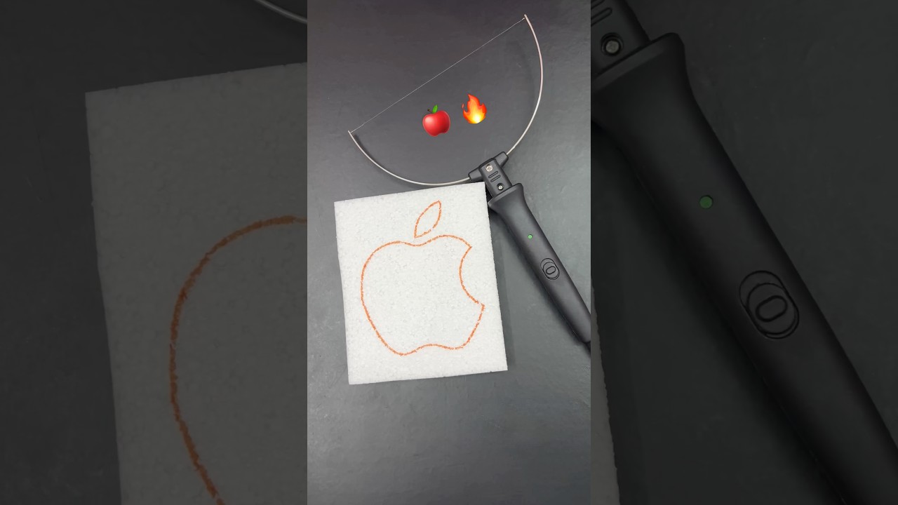 Apple logo cutting ✂️| 
