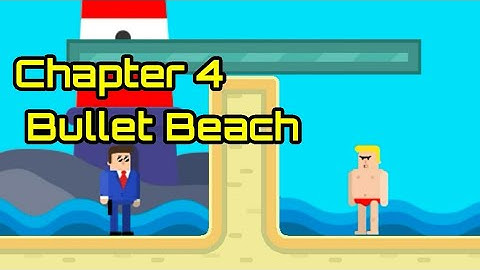 Mr Bullet Spy Puzzles Classic Chapter 4 Bullet Beach Android/iOS Gameplay/Walkthrough