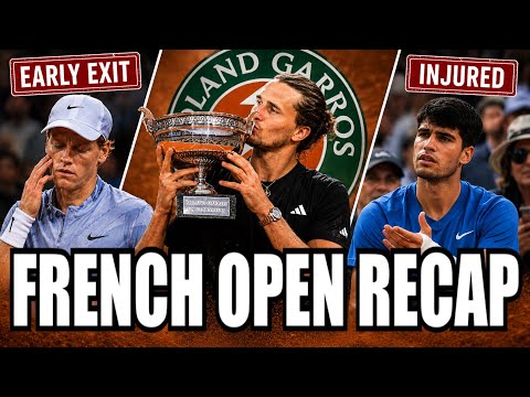 Video Zverev wins FIRST Slam at French Open / Recapping a WILD Roland Garros