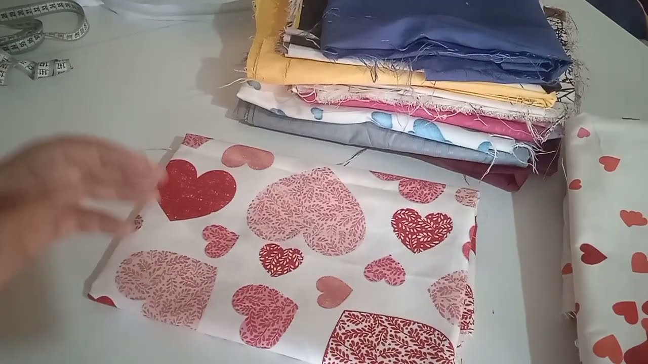 غير من بقايا القماش وانت ودعتي التشومير✅مشروع المخايد لي هذا هو  وقتو